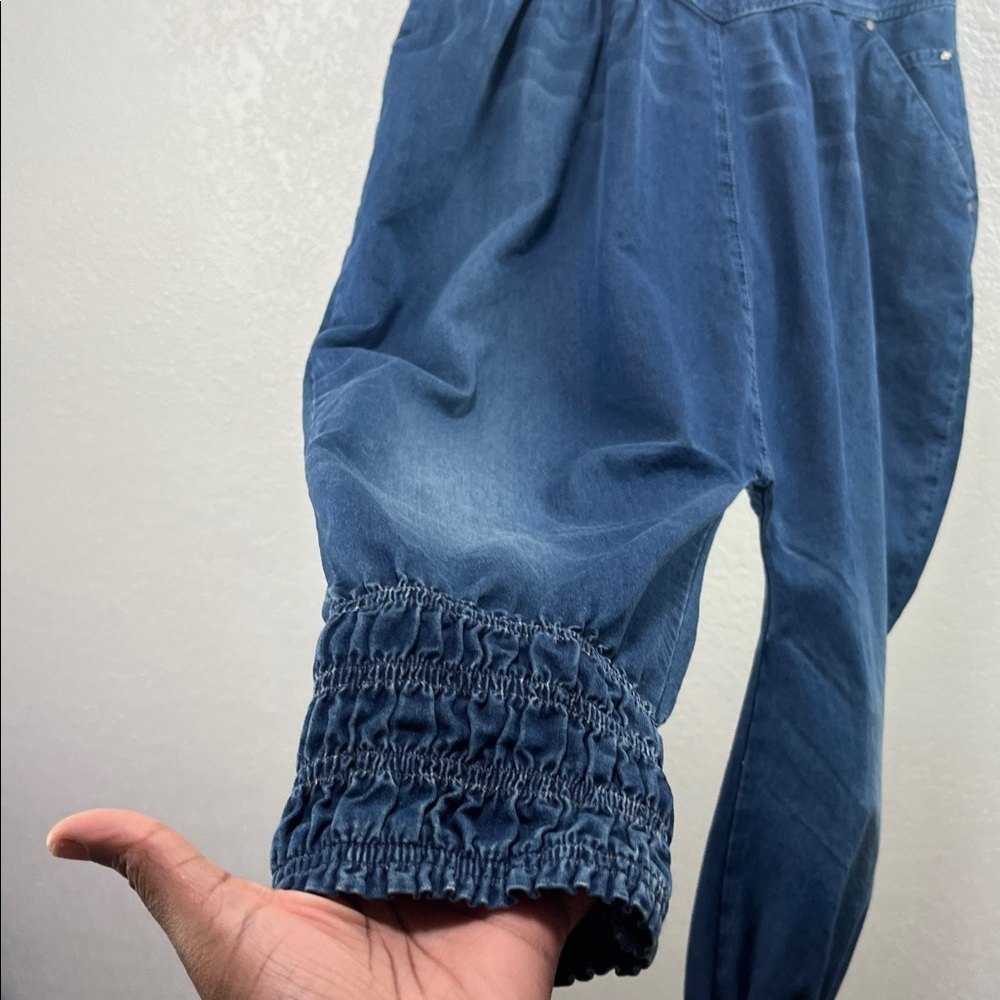 Vintage Y2K RARE Nikita Women's Denim HAREM Balloon Jeans Pants SZ 27/34 Casual - Picture 10 of 13